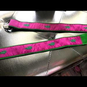 Toe guz belt so pretty pink and green